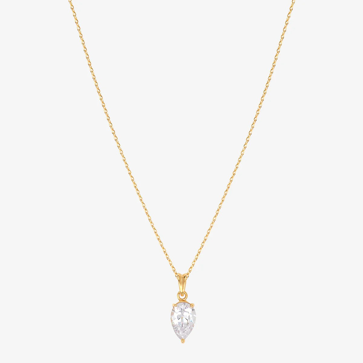 Caroline Najman - Gold Plated ChaCha Necklace