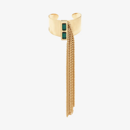 Caroline Najman - Vertu Gold & Emerald Ring