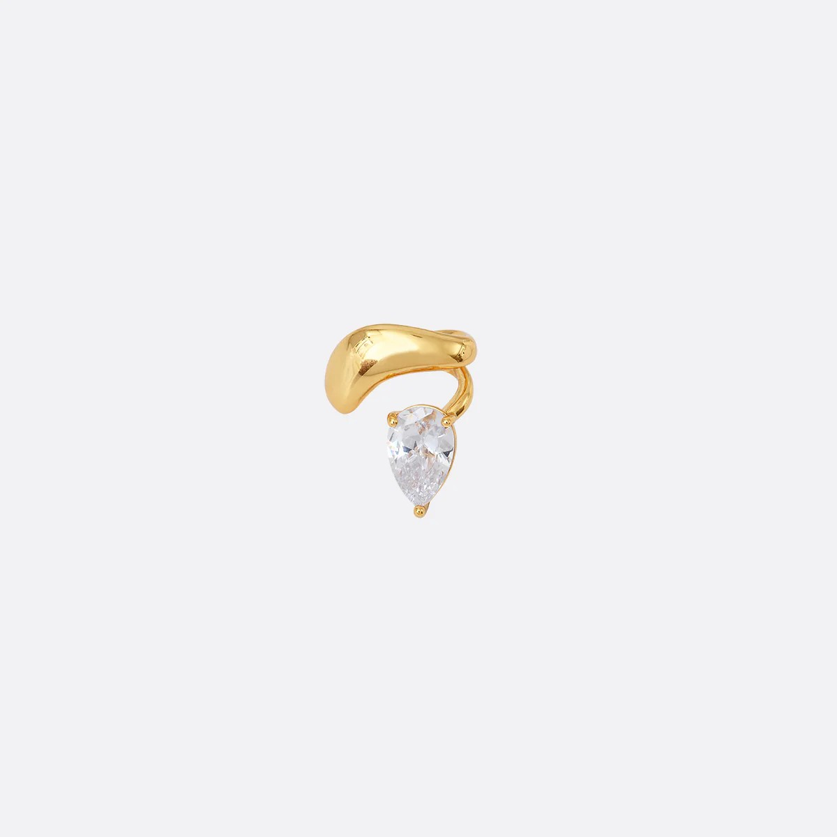 Caroline Najman - Gold Plated ChaCha Solo Earring