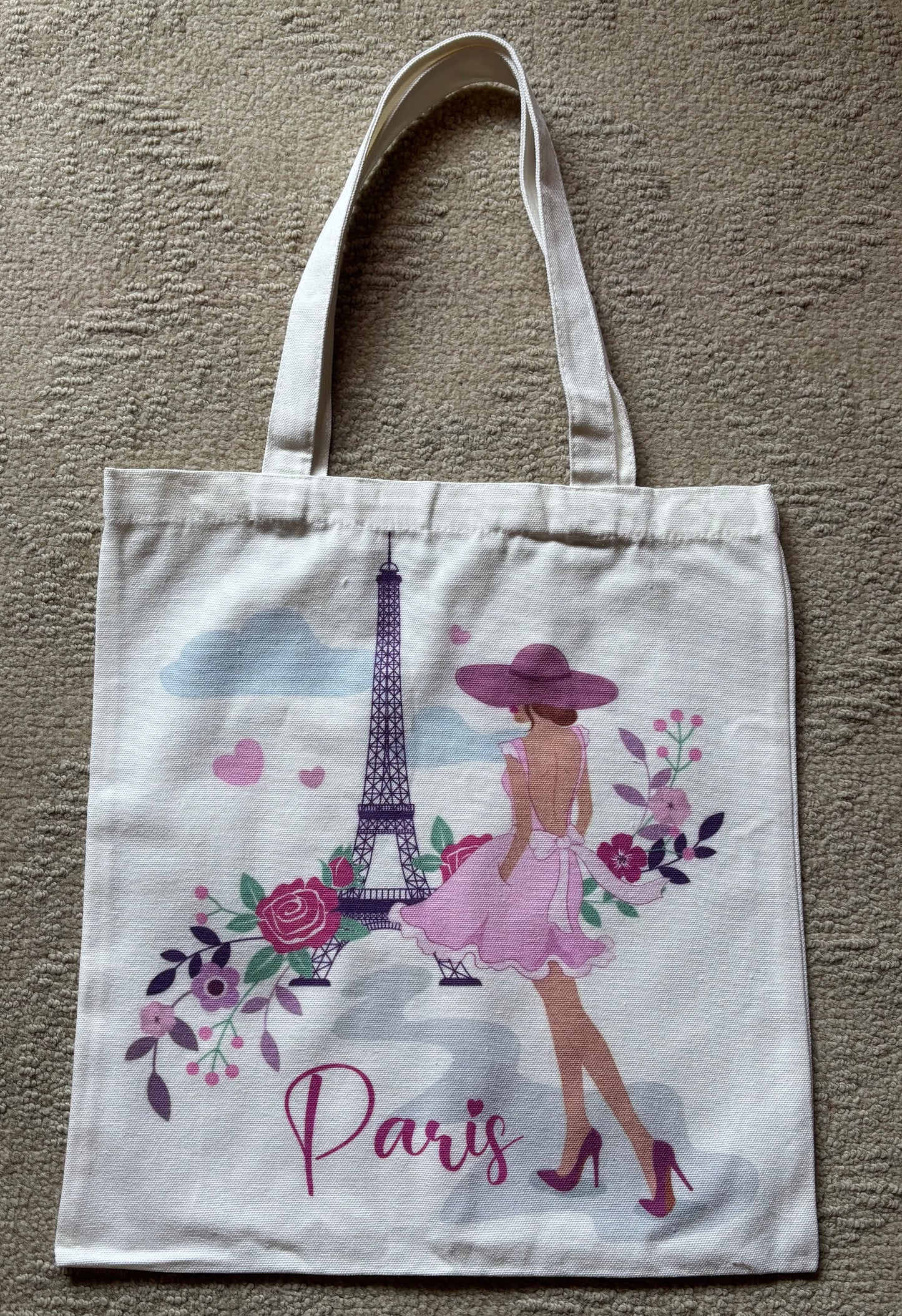 Kingdom Couture - Canvas Paris Tote