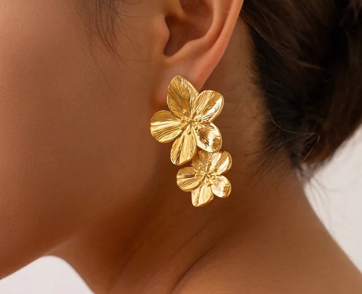 Sahira Jewelry Design - Marcie Earring - Gold