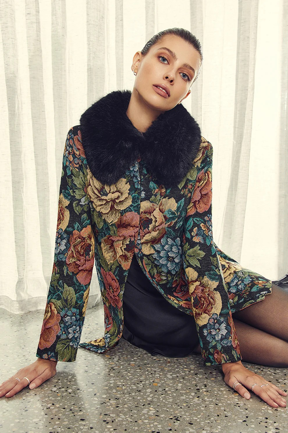 Unreal Fur - Monarch Tapestry Coat
