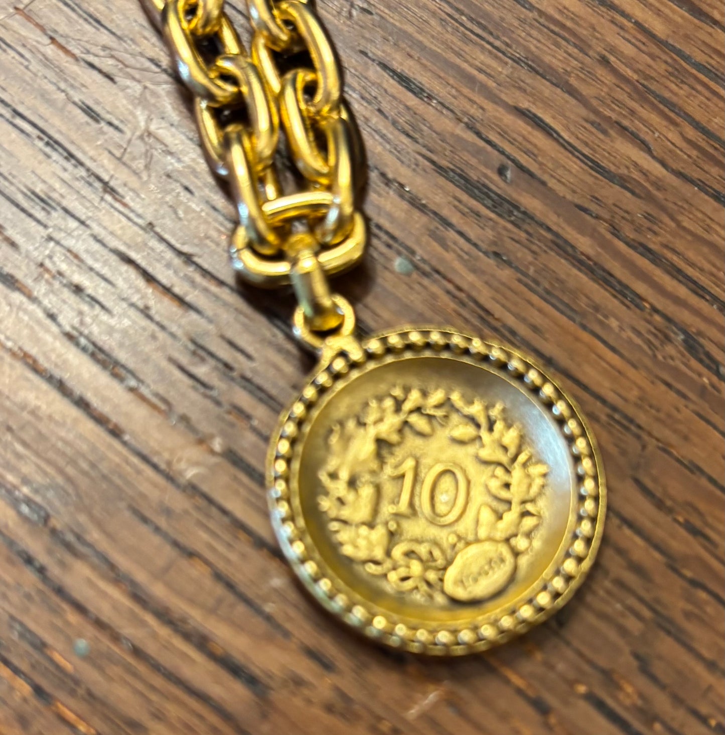 Yochi NY - Roman Coin Necklace