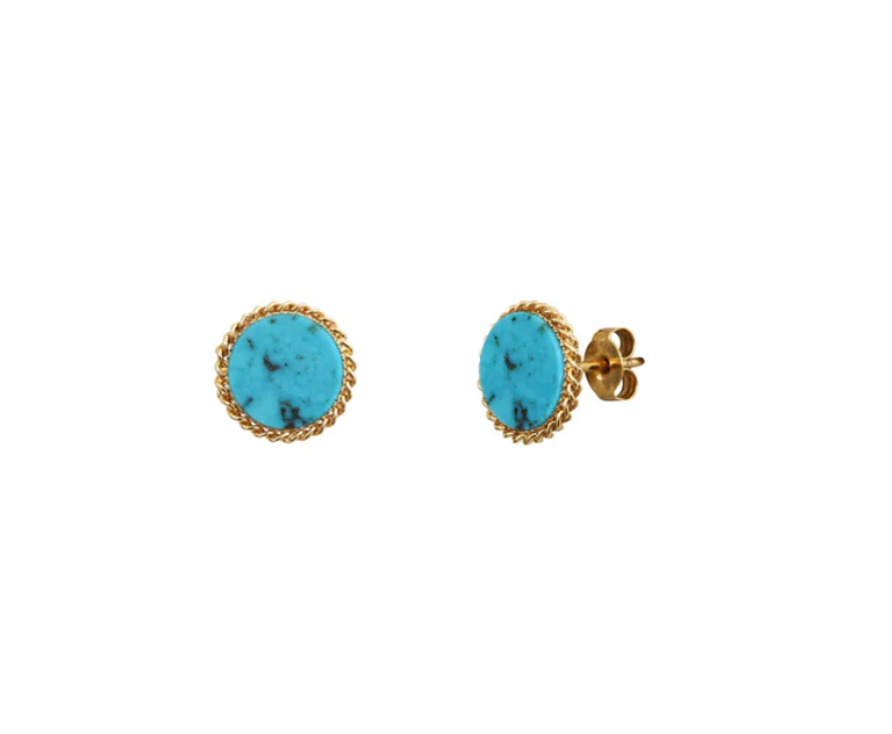 Caroline Najman - Turquoise Lady Earrings