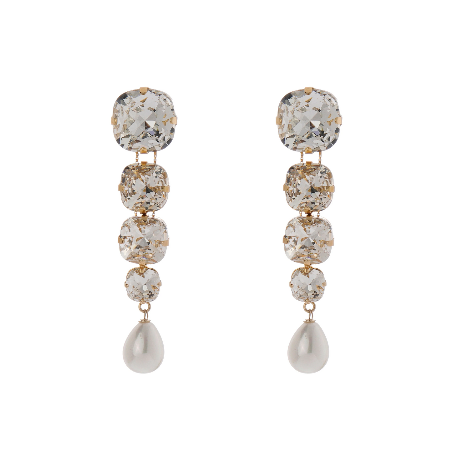 Cristina Sabatini Jewelry - Diamondize Drop Earrings