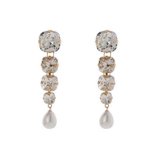 Cristina Sabatini Jewelry - Diamondize Drop Earrings