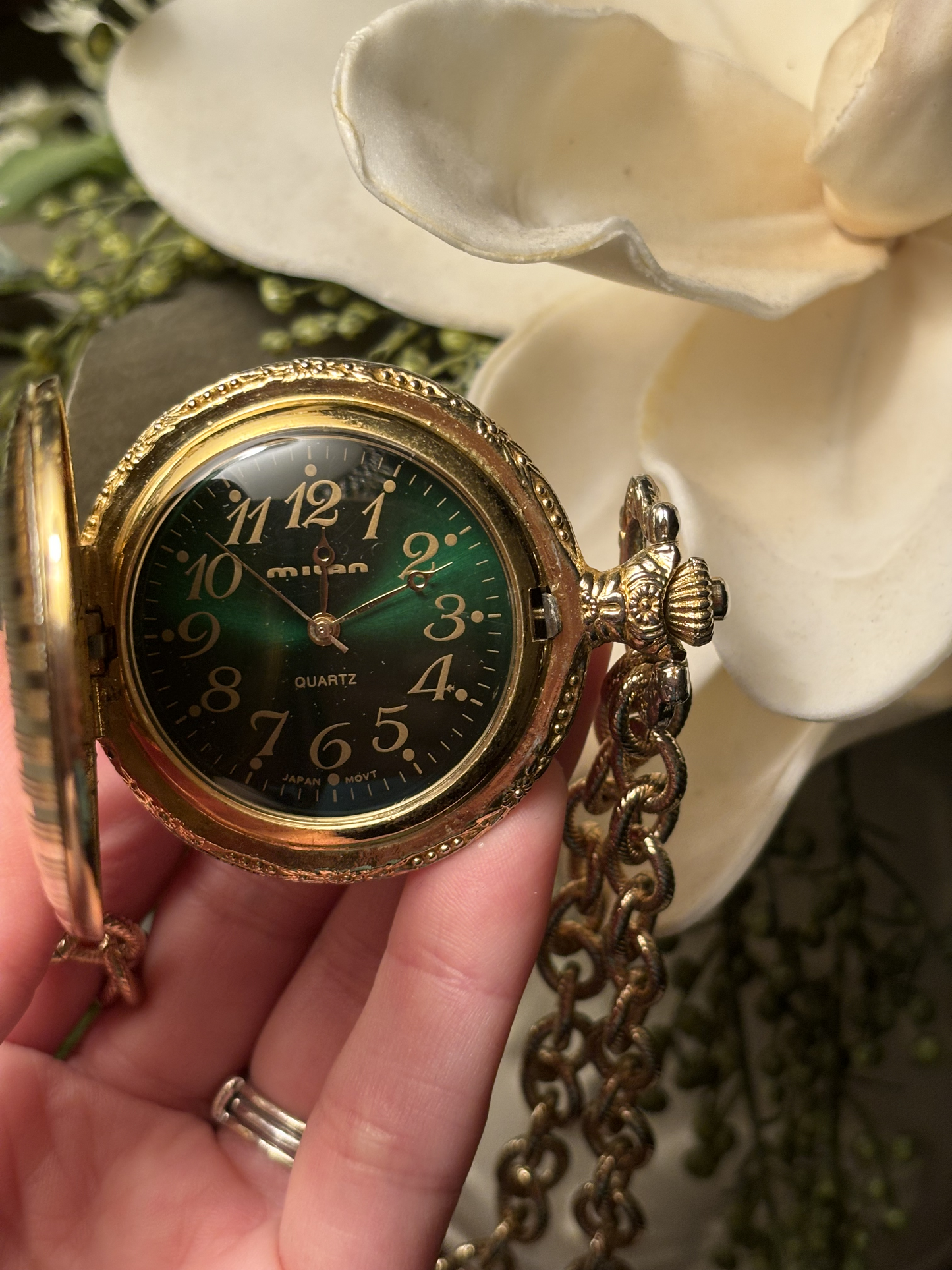 Erin Knight Designs - Vintage Pocket Watch Necklace