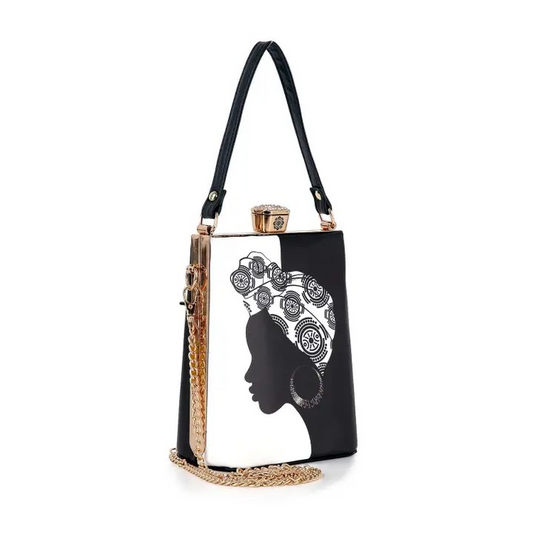 Handbag Express - Retro Hip Art Print Petite Handbag