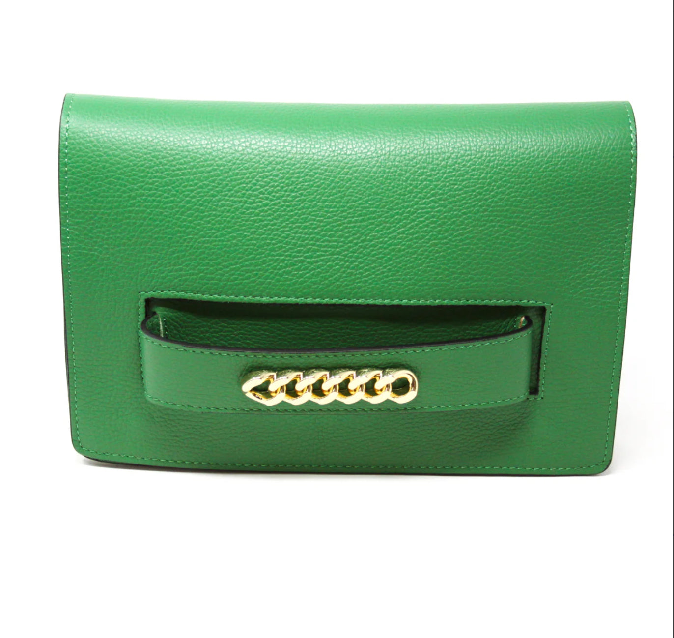 German Fuentes - Kelly Green Leather Handbag