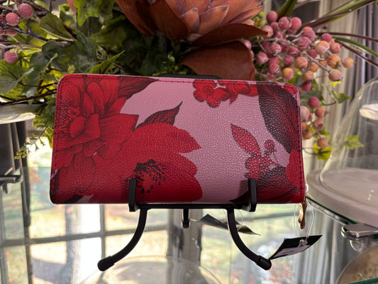 Kingdom Couture - VLD Designs - Mauve Floral Wallet