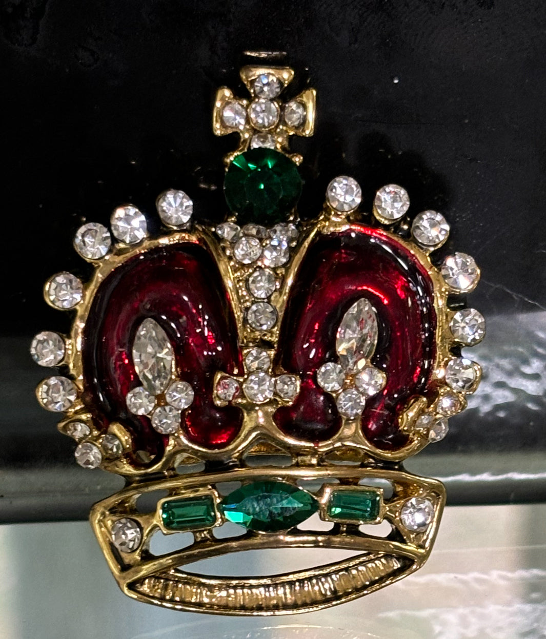 Trifari - Replica Queen Elizabeth II Coronation Crown Pin