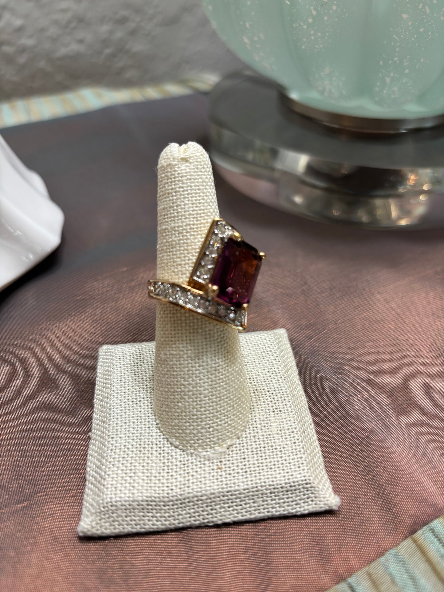 Providence Vintage Amethyst and CZ Ladies’ Ring