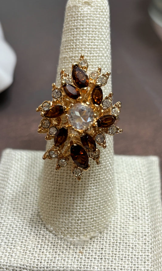 Providence Vintage Chocolate and CZ Ladies’ Ring