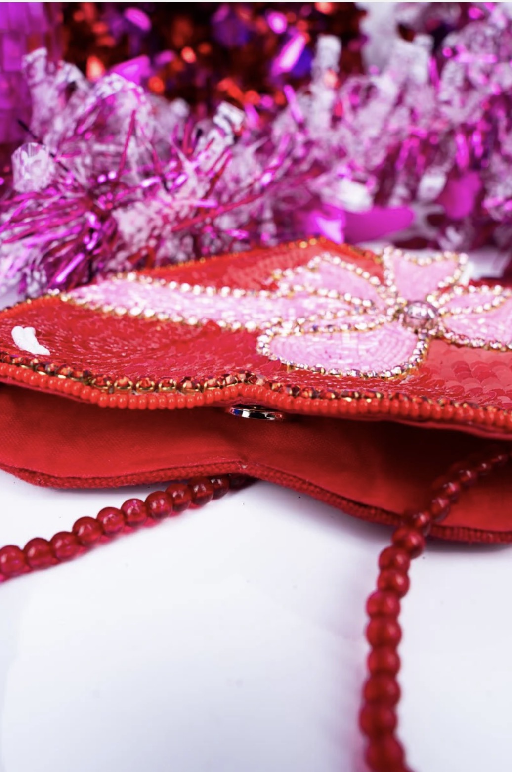 Viola - All My Heart Petite Beaded Bag