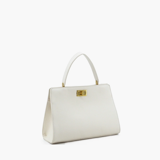 Like Dreams - Sophie Top Handle Satchel - Ivory