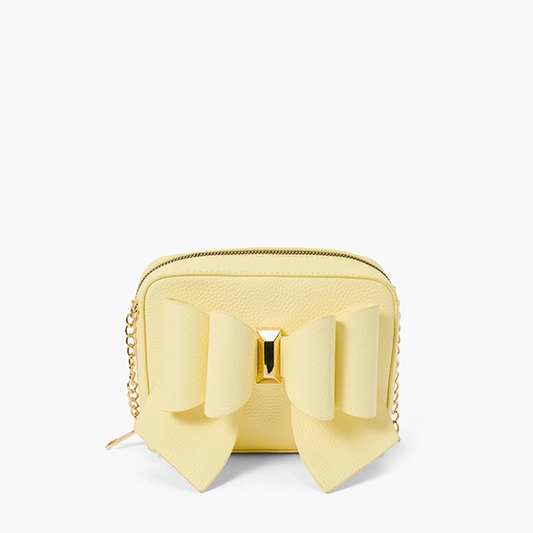 Like Dreams - Chloe Bow Mini Crossbody - Yellow