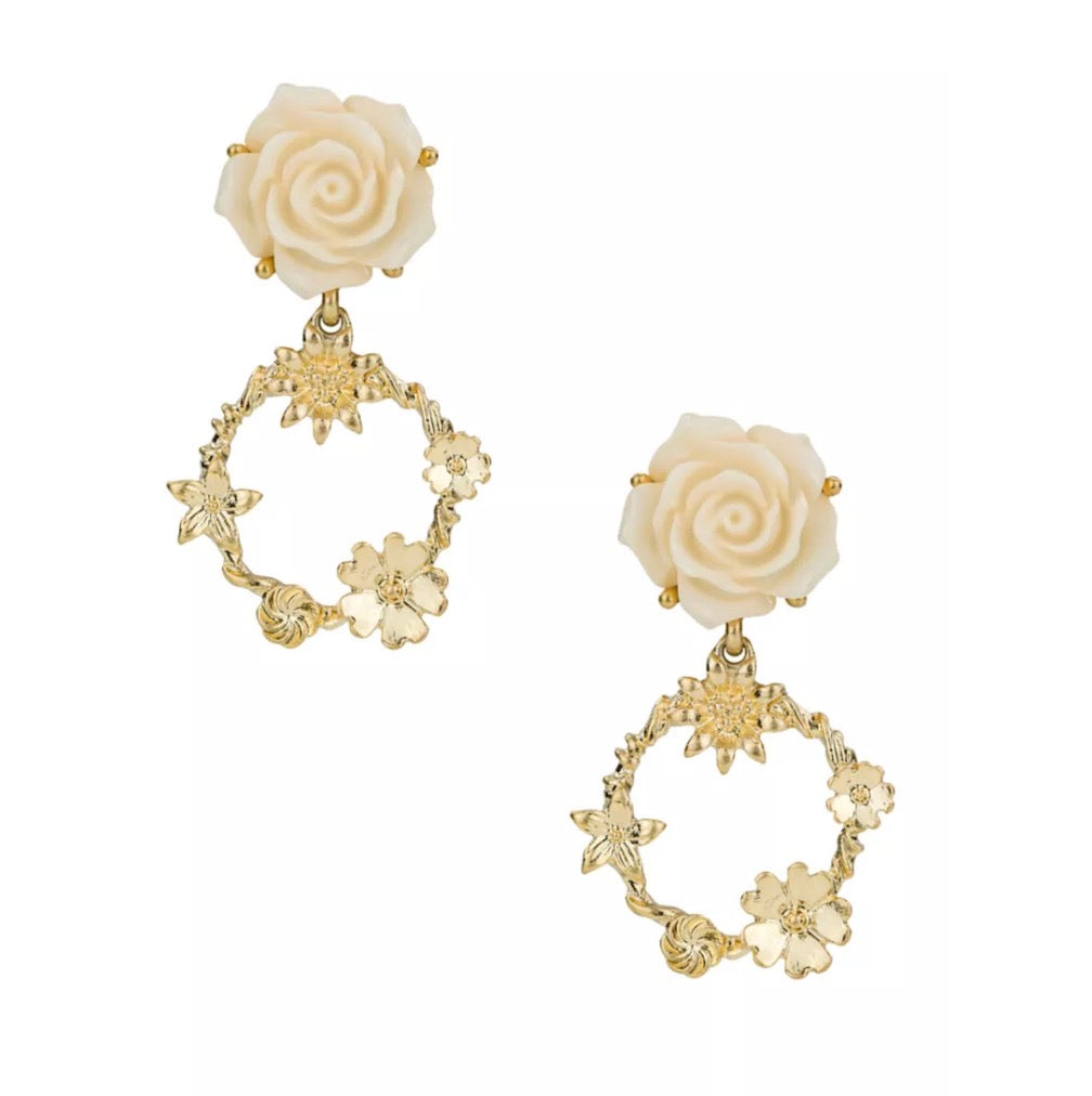 Patricia Nash - Flower Drop Earrings