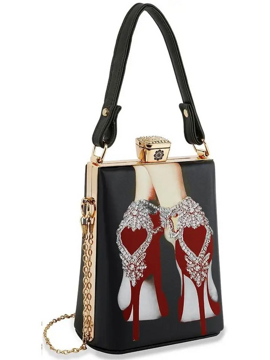 Handbag Express - Retro Red Heels Handbag