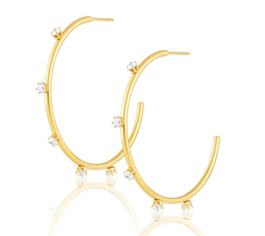Sahira Jewelry Design - Aster Hoop Earring