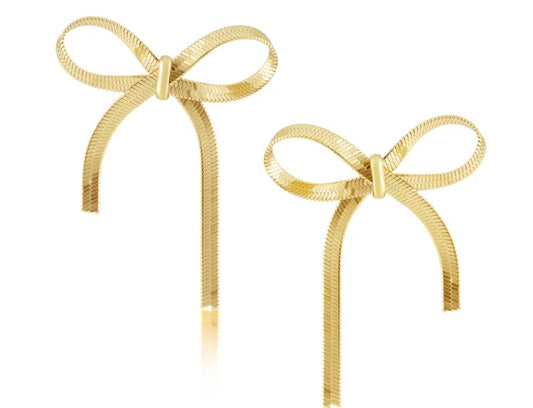 Sahira Jewelry Design - Lily Bow Stud Earring