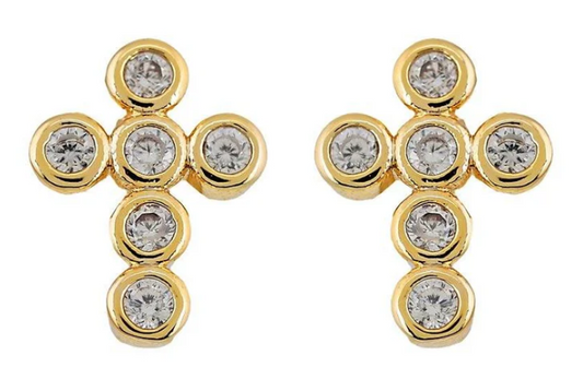 Sahira Jewelry Design - Mini Mimi Cross Earring