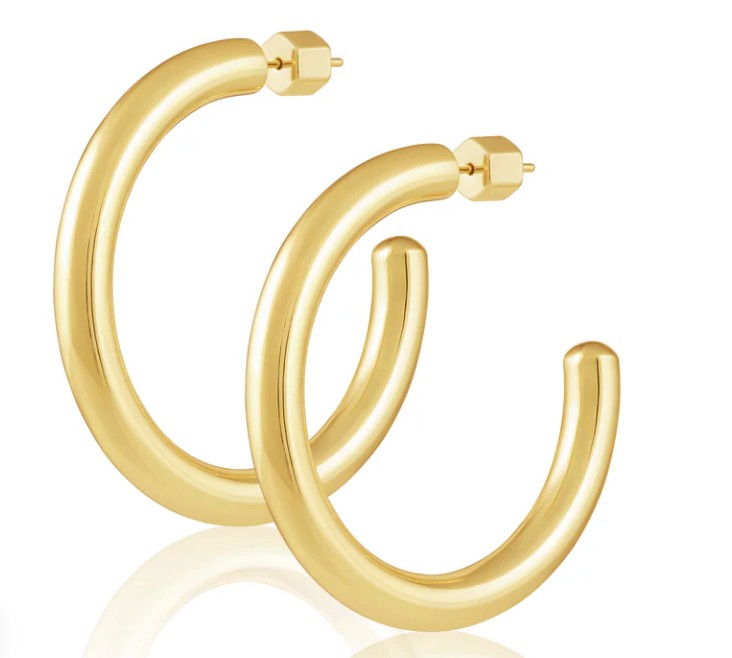 Sahira Jewelry Design - Rina Hoop Earring - Gold