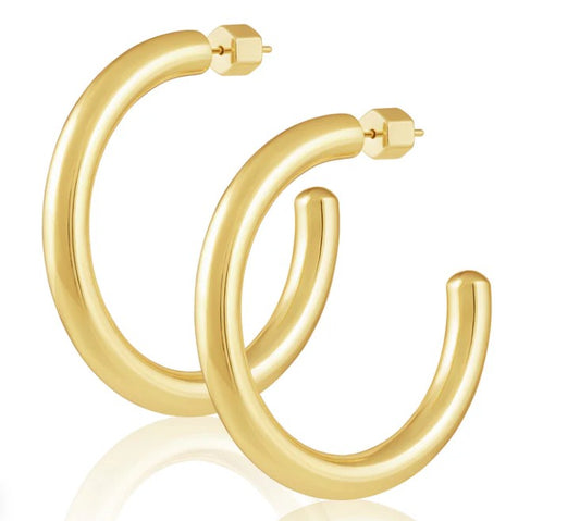 Sahira Jewelry Design - Rina Hoop Earring - Gold