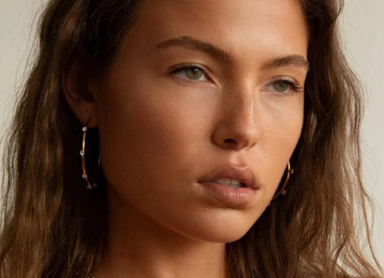 Sahira Jewelry Design - Aster Hoop Earring