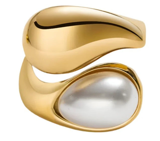 Sahira Jewelry Design - Cami Pearl Ring