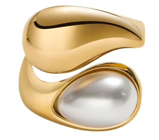 Sahira Jewelry Design - Cami Pearl Ring