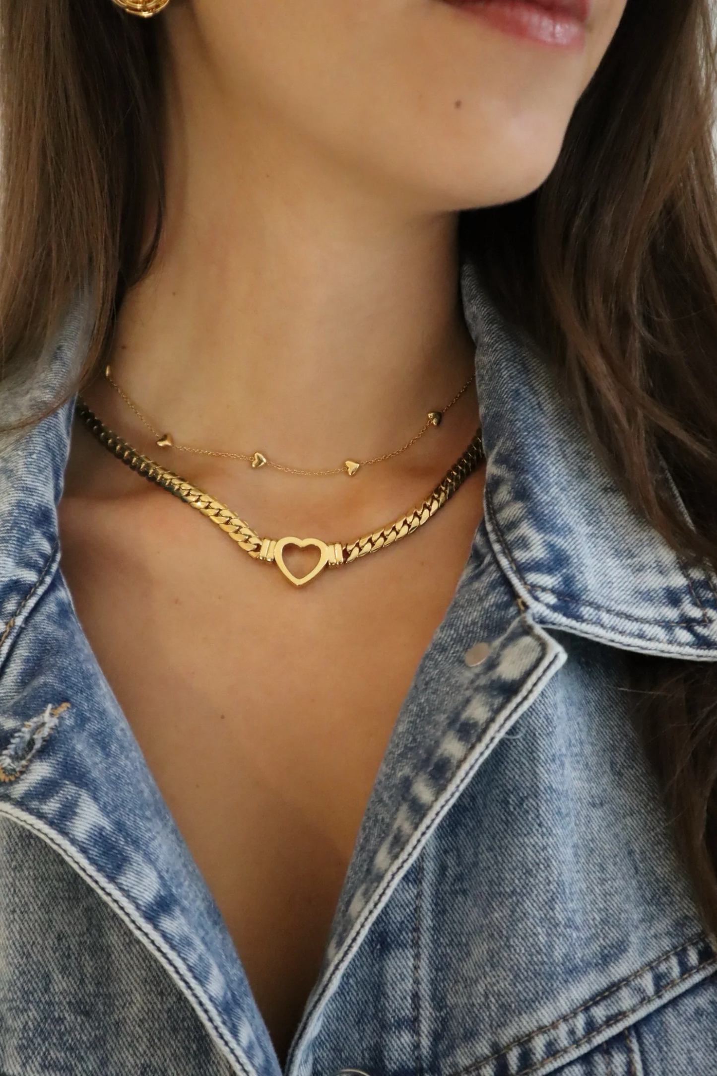 Sahira Jewelry Design - Esme Heart Necklace