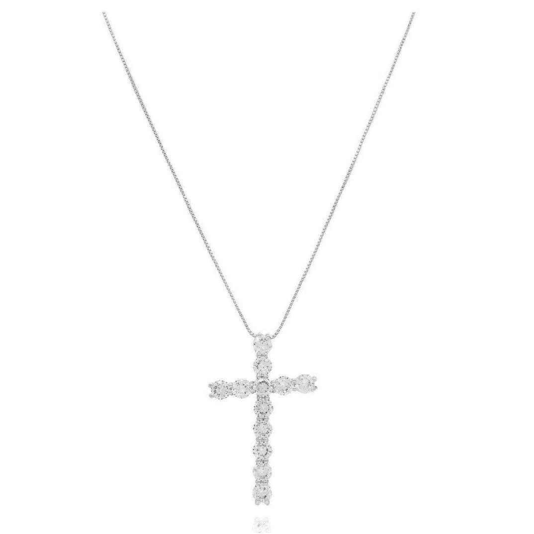 Sahira Jewelry Design - Faith Cross Pendant Necklace