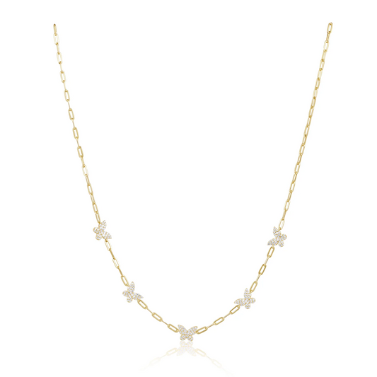 Sahira Jewelry Design - Lilia Butterfly Necklace