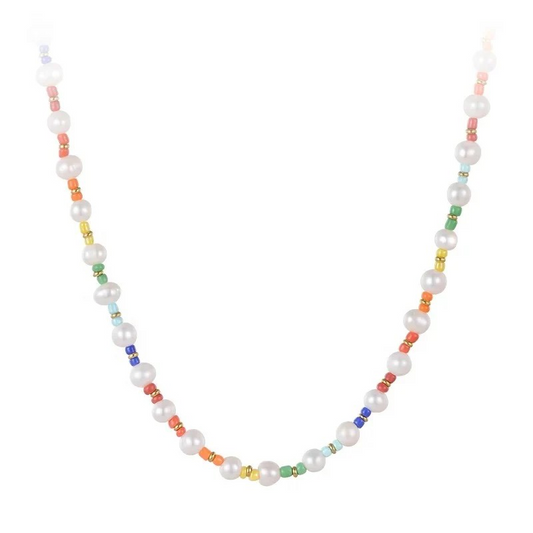 Sahira Jewelry Design - Malibu Rainbow Necklace