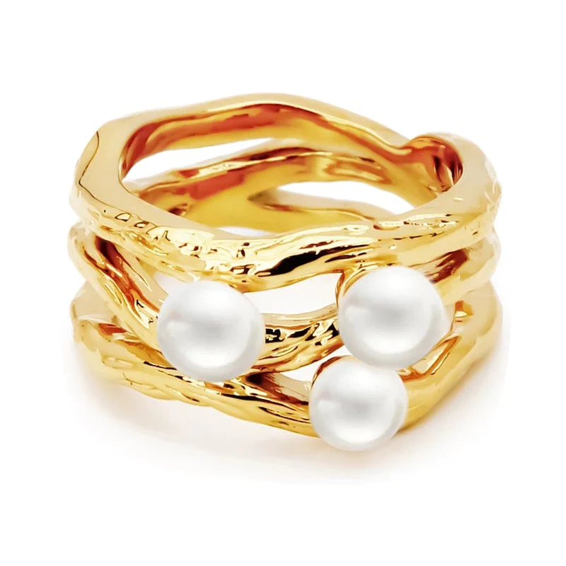 Sahira Jewelry Design - Sonora Pearl Ring