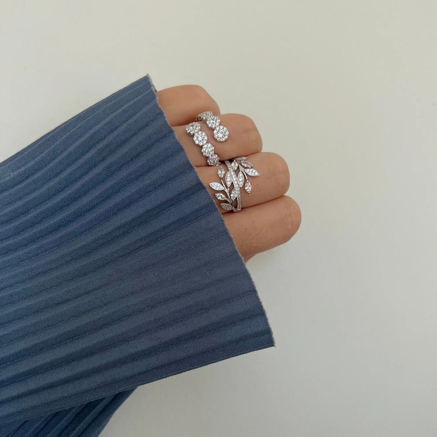 Sahira Jewelry Design - Katya CZ Wrap Ring