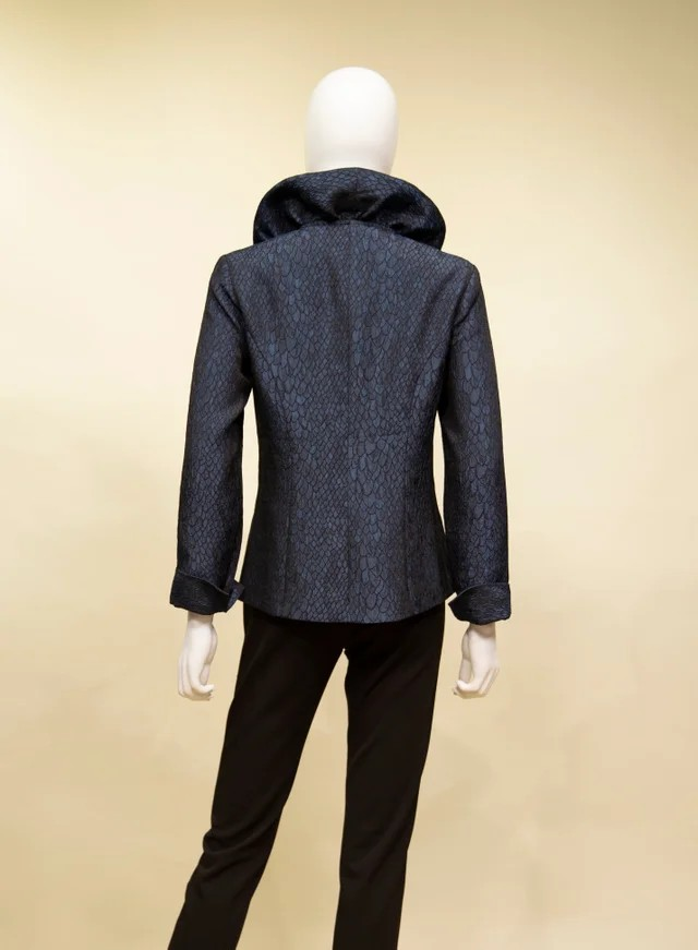Samuel Dong - Jacquard Blouse - Midnight