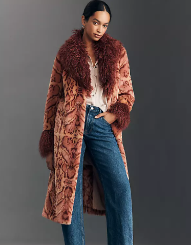 UnReal Fur - Cuvee Rose Coat
