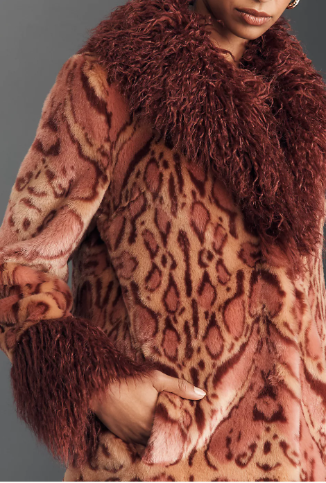 UnReal Fur - Cuvee Rose Coat