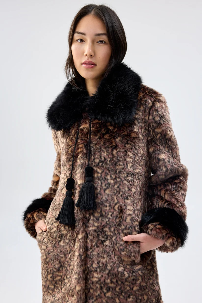 UnReal Fur - Planet Earth Coat - Leopard