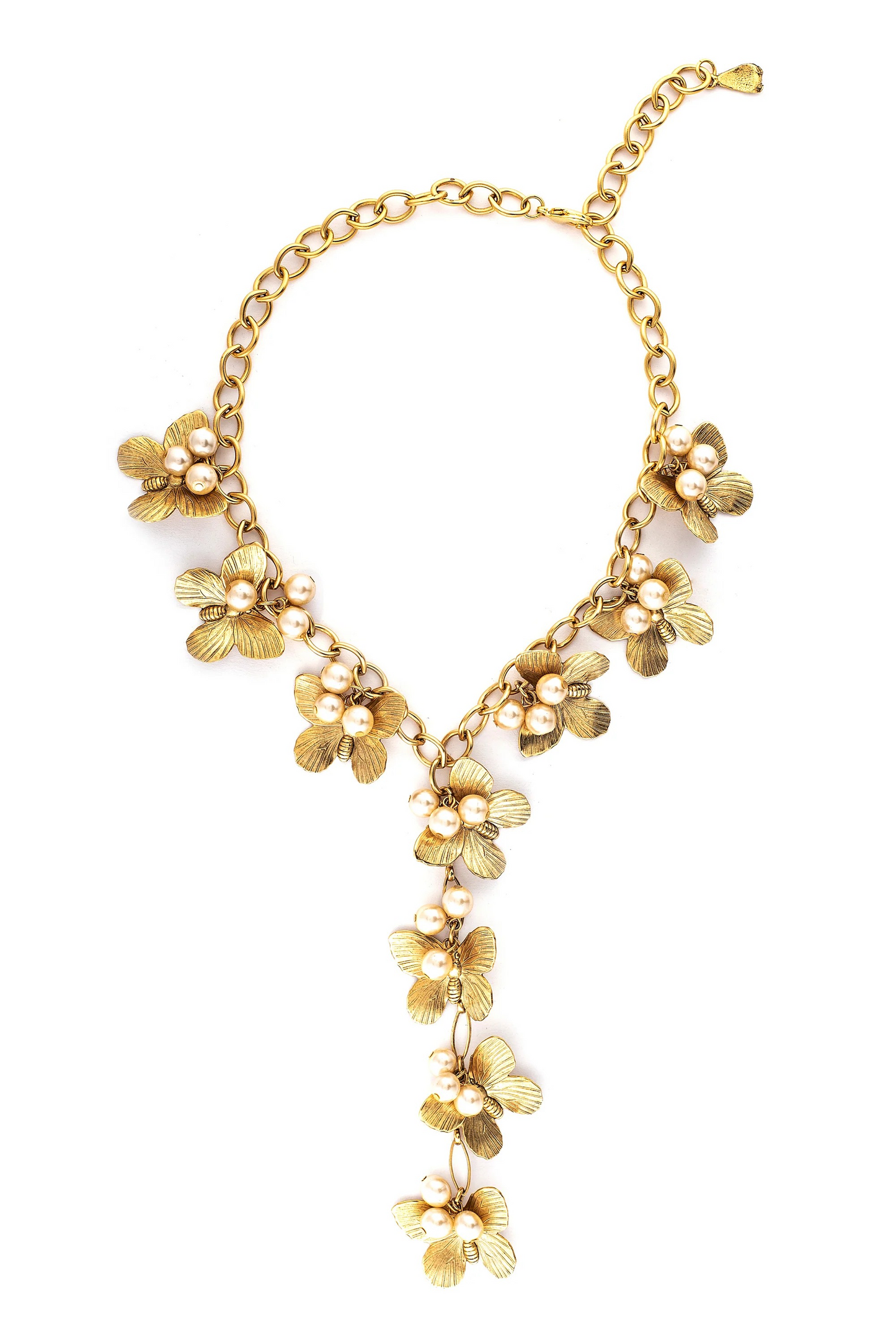 Yochi NY - Geneva Butterfly Statement Necklace