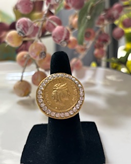 Yochi NY - Roman Coin Ring