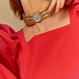 Cristina Sabatini Jewelry - Chloe Stack Choker