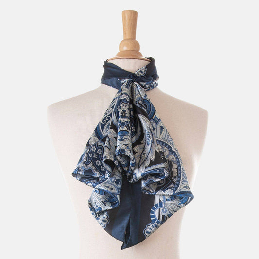 Elizabetta - Malta - Silk Foulard - Royal Blue