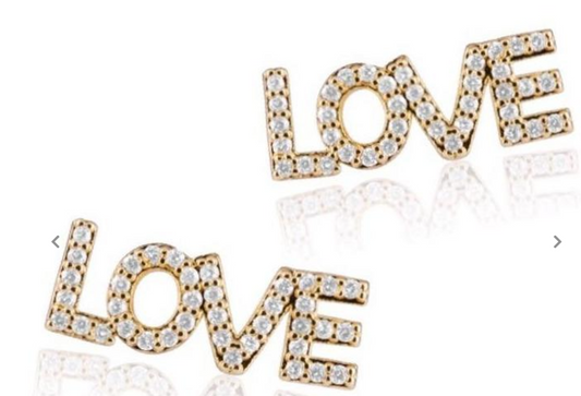 Sahira Jewelry Design - Love Studs